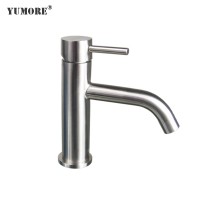 China factory price single hole health water faucets, modern kitchen sink shower sink waterfall basin bathroom faucet accessory